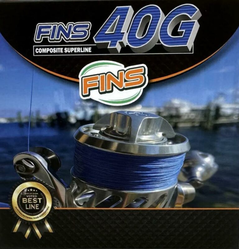 Fins Braid 40G BLue 500yards 45lb 25lb and 15lb – Ocean Gear